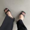 New Arrivals Open Run Damain Sandal Summer Women Ankle Strap Fashion Heel