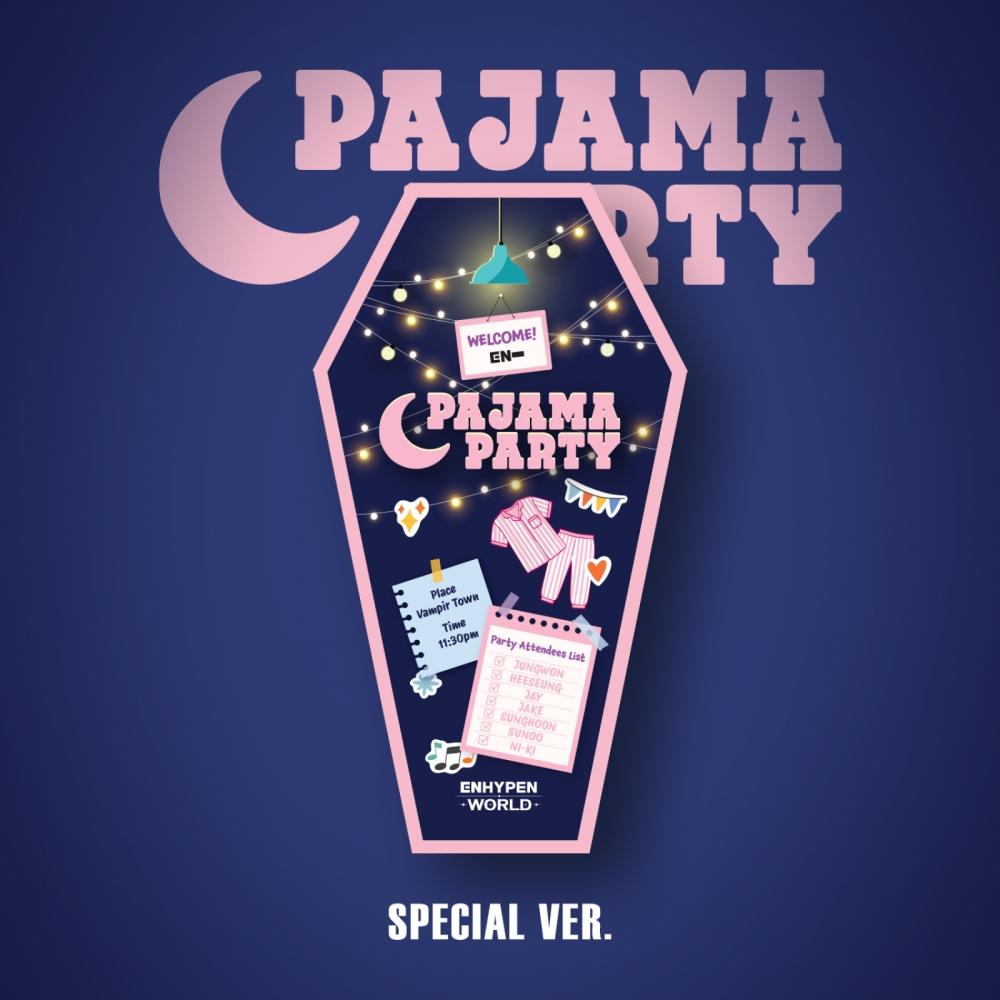 Enhypen Enhypen World Coupon Card Collection Pajama Party Special Version