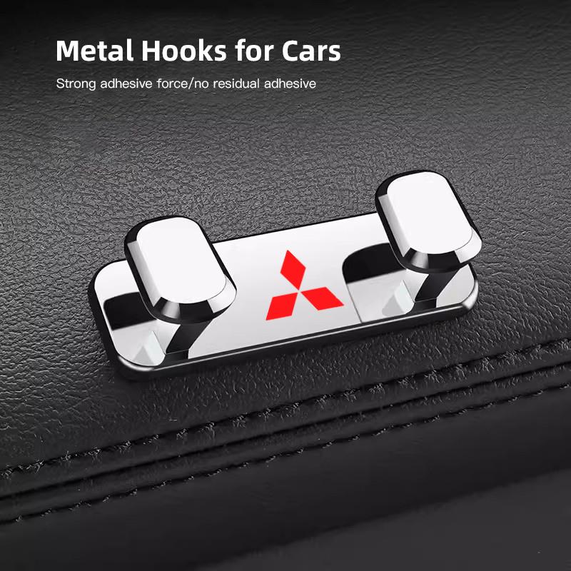

Metal Alloy Car Styling Storage Hooks Accessories For Mitsubishi Lancer Mirage ASX Pajero Jinxuan Lancer Galant Attrage Xpander серебряный