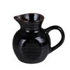 Lunchang Microwave Pitcher Made In Microwave Shorter Heating No Need for Mitts with Hot Boiling Soba Soup [Arita Ware, Japan] Friendly, Time, Handle,