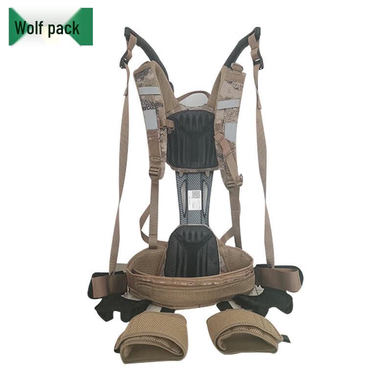 Поясничный экзоскелет для переноски грузов «Волк джунглей»