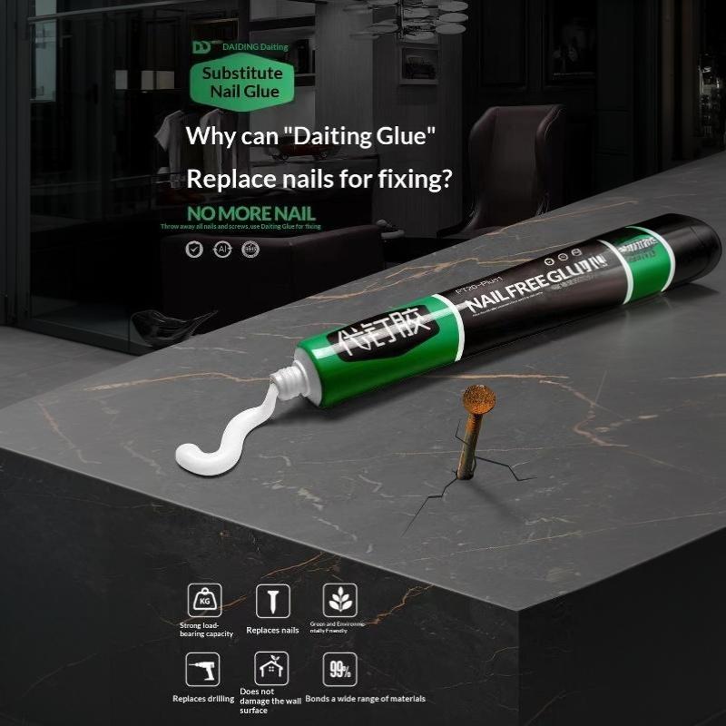 All-Purpose Quick Dry Nail-Free Adhesive Ultra Strong Heavy Duty Sealant for Window Door Gap Sealing Household Repair