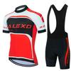 Mens Cycling Jersey Set Short Sleeve Quick Dry Breathable Bike Apparel Ride