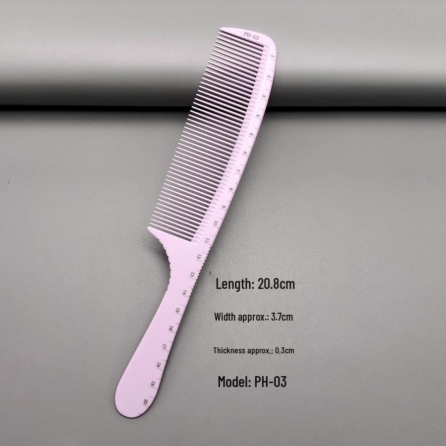 Light Purple Tail Comb for Professional Hair Styling - Ideal for Men and Women