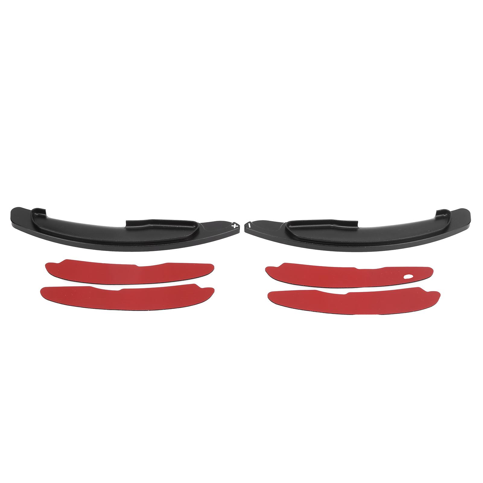 

2pcs Steering Wheel Paddle Shifter Extension Replacement for Mitsubishi Outlander Lancer Eclipse Black