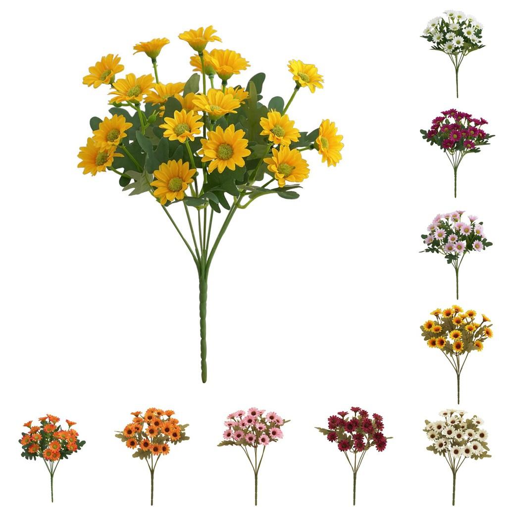 None Faux Daisy Flower Arrangement For Photography Use And Decorative Displays