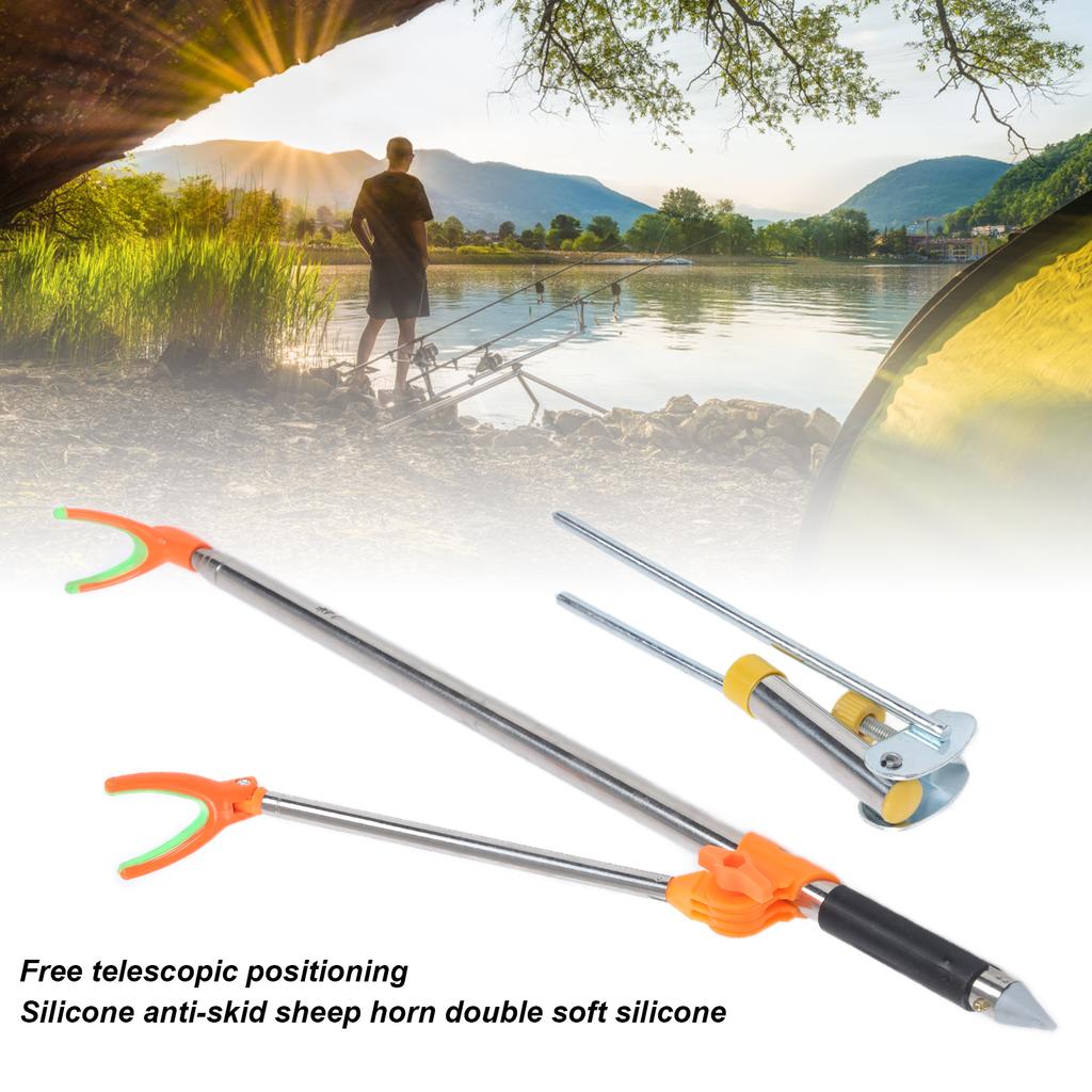 Fishing Rod Bracket Stainless Steel Insertion Multifunctional Fish Pole Tackle Supplies