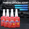Screw Lock Threadlocker Red Screw Glue Thread Locking Agent Anaerobic Glue Anti-loose Universal Thread Sealants