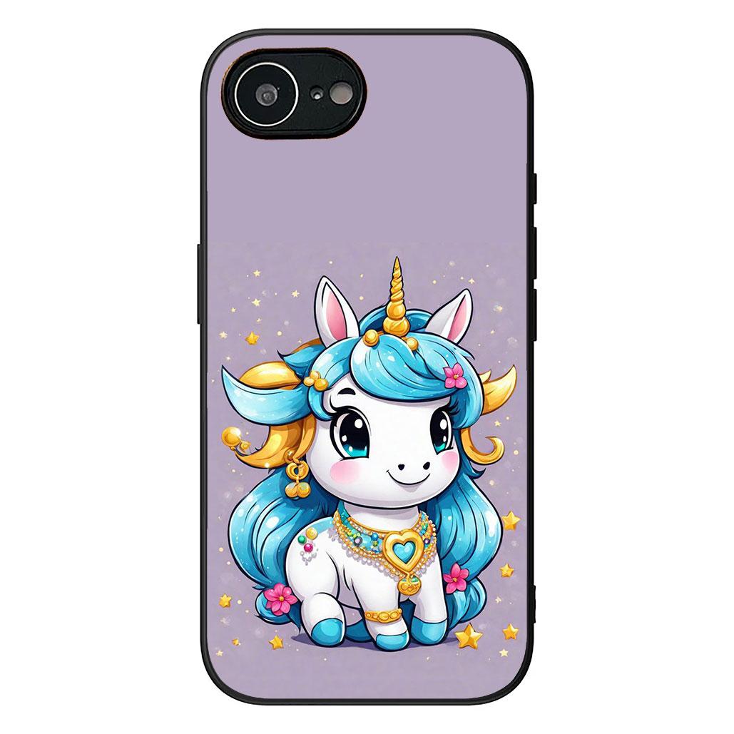 

Cartoon Unicorn Horse Anime Phone Case for Huawei P20 P30 Mate 20 Lite Pro Y7a Y6P Y7 2019 Nova 5T 3I Mate20 Protective Cover Huawei P30
