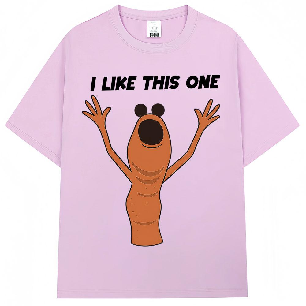 Funny Marcus The Worm Meme Graphic Tshirts I Dont Like This One Men Women Humor T Shirt Oversized Cotton Casual T Shirts Gifts