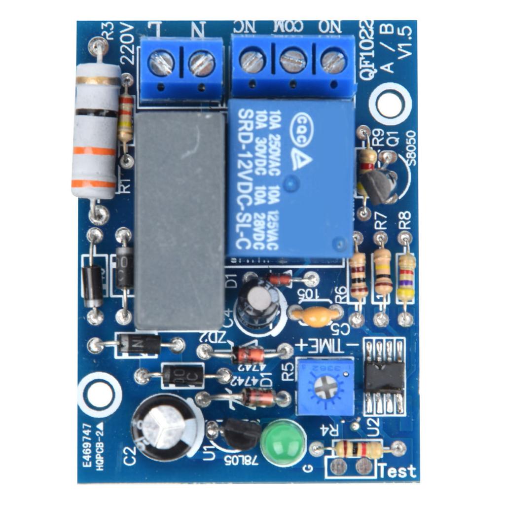220VAC   Timer Delay Turn Off   Time Relay Module Load (0.10 Min)