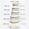 Plastic Stackable Preservation Box With Handle Refrigerator Egg Fresh-keeping Box Stackable Fruit Vegetable Storage Container