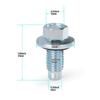 11562588 11519408 24100042 03536964 Pandora Stopfenbolzen O-Ring für GMC Cadillac Chevy Hummer Pontiac