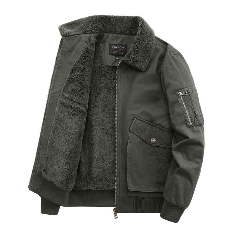Autumn and Winter New Men's Padded Clothes Casual Padded Clothes Men's Large Size Outdoor Sports Warm Padded Jacket Men