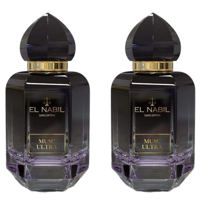 El Nabil Musc Ultra Eau De Parfum Mixte 65ml * 2