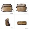 Genuine Leather Men's Bag Men's Shoulder Bag Classic Casual Shoulder Bag Men's Top Layer Cowhide Men's Crossbody Bag