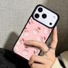 Capa Case for iPhone 17 Air 16 Pro Max 15 Plus 11 13 Mini 14 12 Back Phone Cover Kawaii Strawberry Milk
