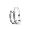 Waterdrop Ring S925 Silver Zircon Blue Stone Heart Ring Fashionable Women's Jewelry Party Wedding Gifts