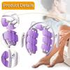 Massage Roller Circular Leg Clamp 20 Wheels Body Sculpting Portable Tool Muscle