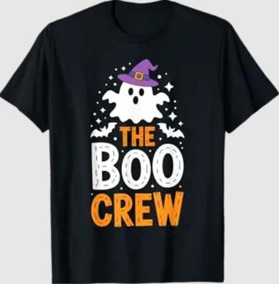 Das Boo Crew Shirt Passendes Halloween Kostüm T-Shirt für Herren Damen