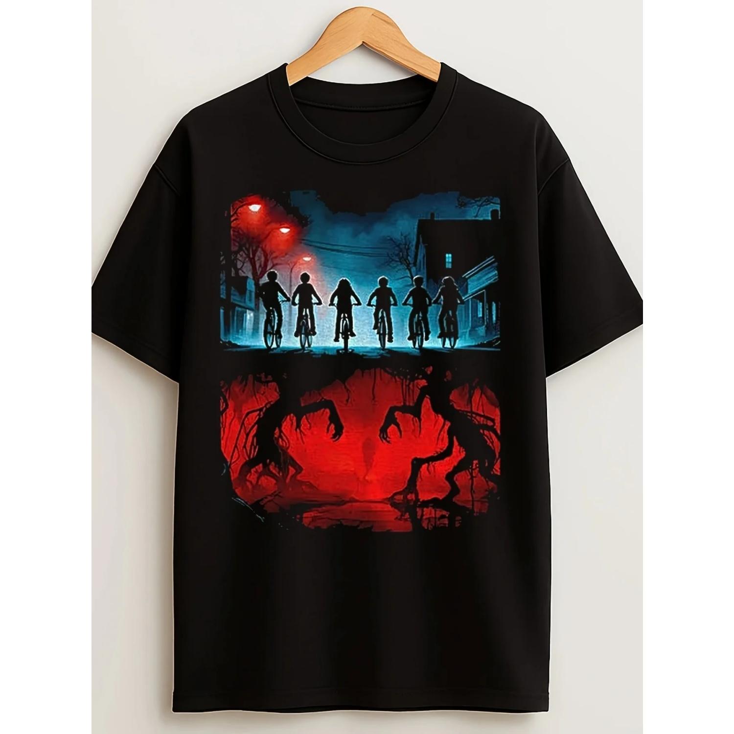 

Classic Flip Cycling Strangers Don t Lie Retro T-shirt Pop Culture Clothing Street Enthusiasts, Casual Clothing Enthusiasts S чёрный