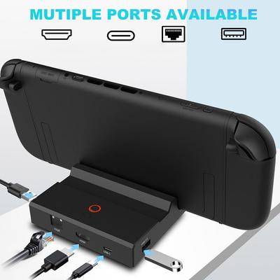 Multifunction Charging Dock Stand For Switch 2 TV Docking Station 4K HDMI Adapter HDMI Video Converter Stand Charger For NS2