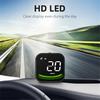 Digital GPS Speedometer Car HUD Head Up Display Overspeed Alarm Meter KM/H MPH