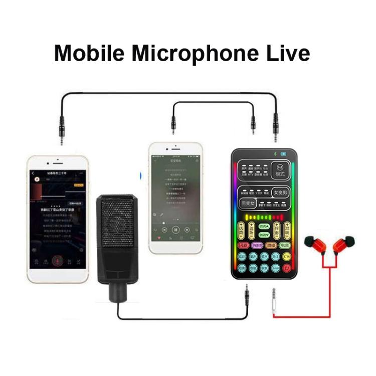 I9 Voice Changer Game Live Broadcast Mobile Computer Sound Card
