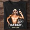 Rare The Iron Sheik 1942 2023 Gift For Fan Black S-2345XL Unisex T-shirt Unisex T-Shirt