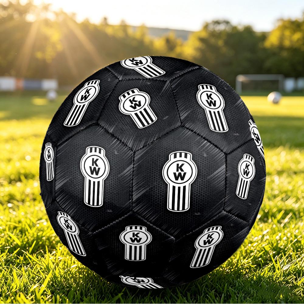 Kenworth Print Standard Size 5 Soccer Ball Durable Shock?Absorbing Ball For Training Match Outdoor Play