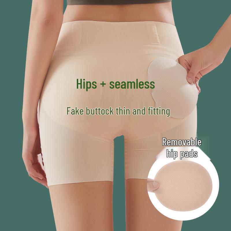 723 Women's Hip-Lifting Seamless Tummy Control Panties with Detachable Butt-Lifting Pads