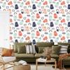 Kittens and rainbows wallpaper in Scandinavian style for living room and bedroom 50x1000