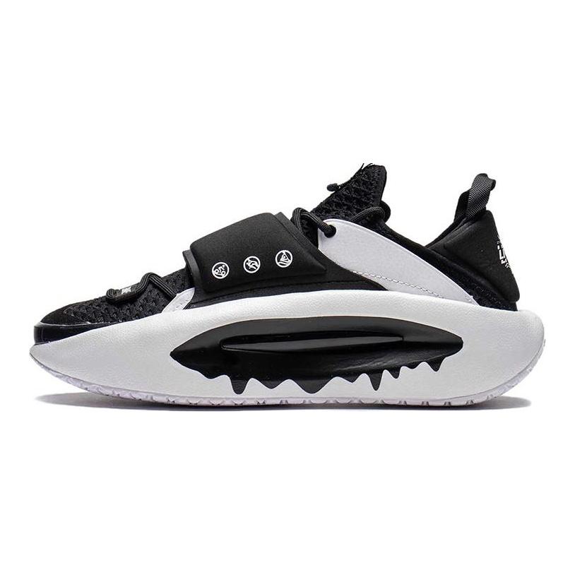 Li Ning Freizeitschuhe Herren Niedrig geschnitten Schwarz/Standard Weiß AZGS047-2