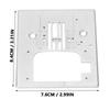 Easy Installation Sewing Machine Needle Plate Metal Needle Plate for Singer 7256, 7258, 7285Q, S800, for Experience 400