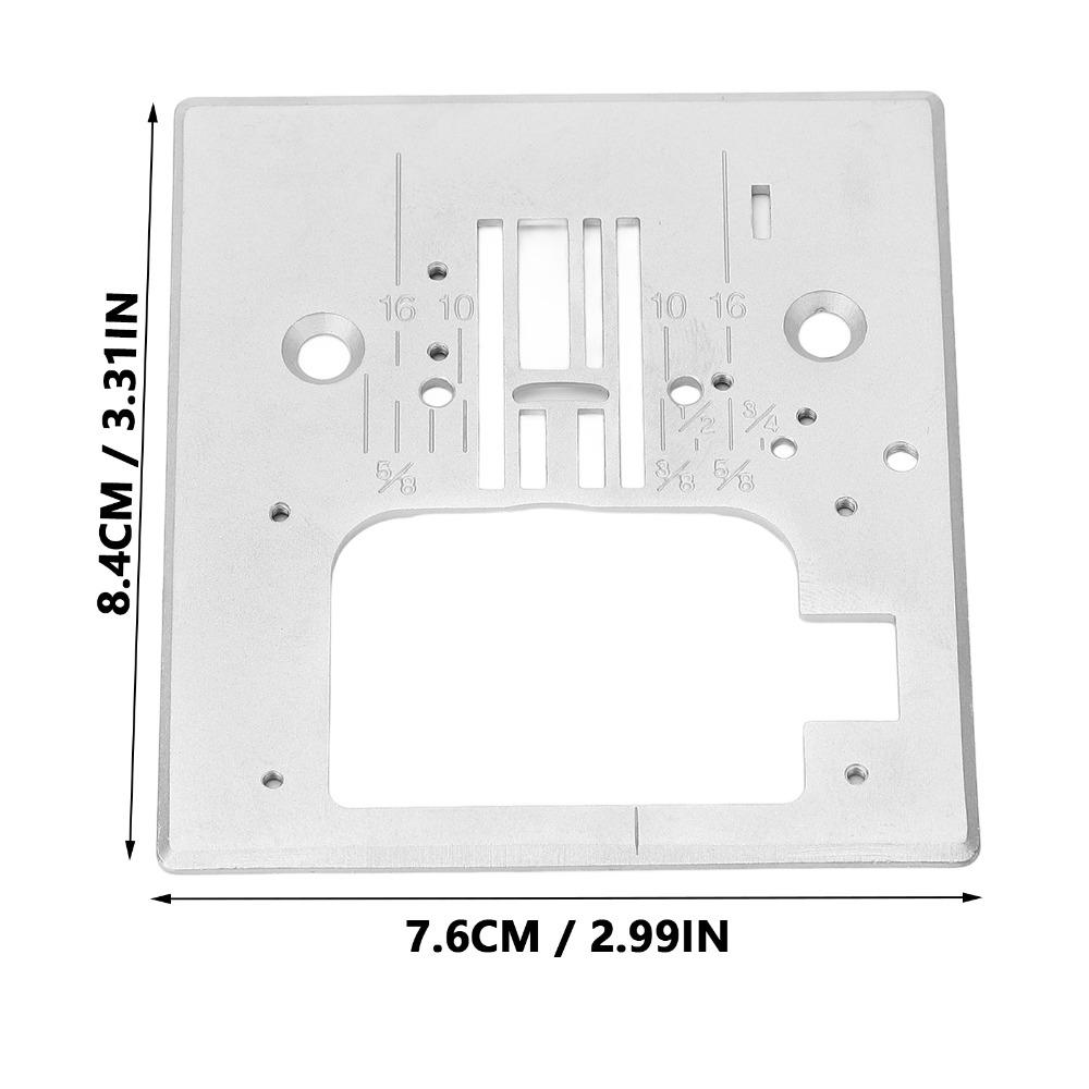 Easy Installation Sewing Machine Needle Plate Metal Needle Plate for Singer 7256, 7258, 7285Q, S800, for Experience 400