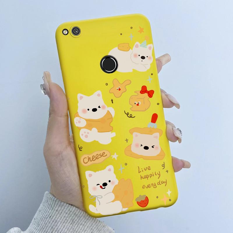 For Huawei P8 Lite 2017 GR3 2017 Case Honor 8 Lite Soft TPU Silicone Cover Cute Cartoon Panda Phone Case PRA-LX1 LX3 Coque Funda
