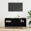 TV Stand in Black Oak Look 103.5 x 30 x 50 cm