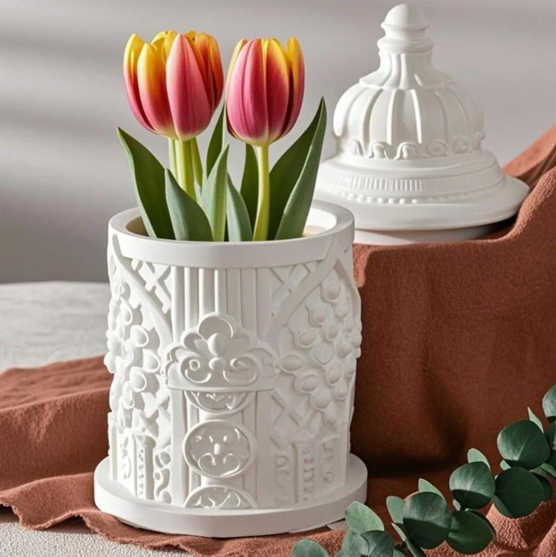 Multipurpose Castles Memories Shaped Silicone Mould for Resin Art Candle Containers Craft Projects Easy Release