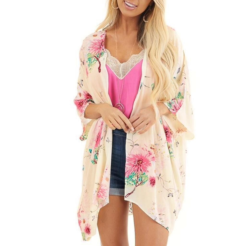 Short sleeve floral cardigan Clearance