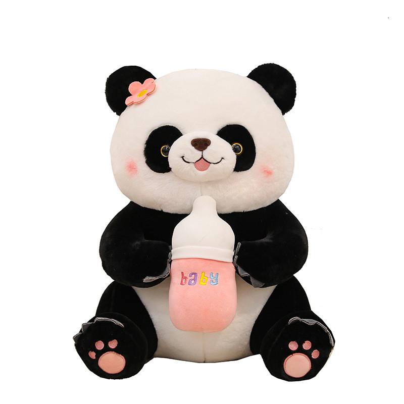 

Milk Panda Cute Bottle Plush Toy Cartoon Doll Girls Kids Sleeping Companion Gift 35cm
