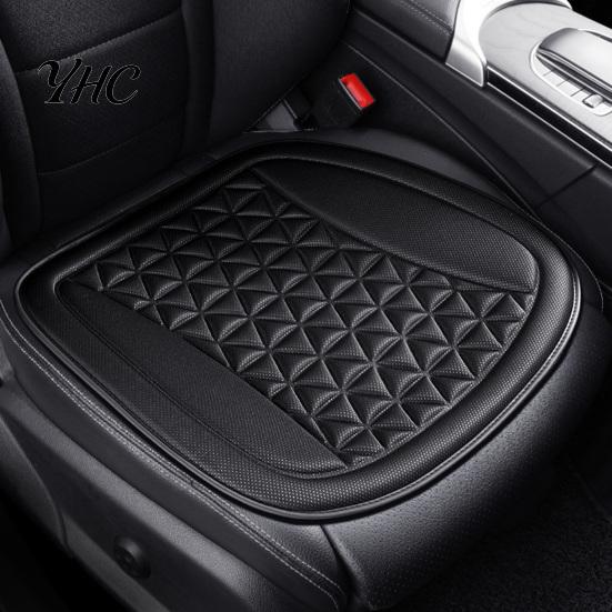 Car Seat Cover Cushion Breathable Non-slip Square 3D Raised Point Four Seasons Universal Butt Comfortable Sitting Solid Color Auto Interior Front Mat