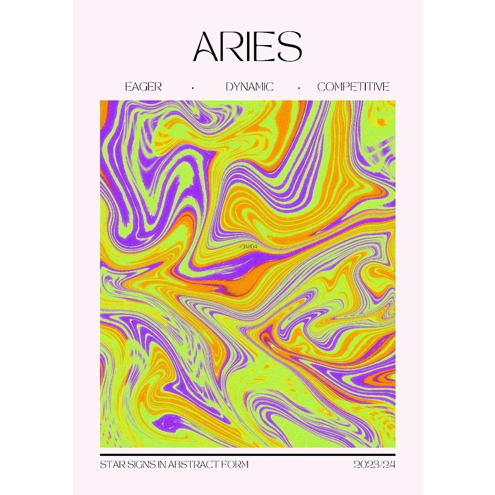 Unique Abstract Zodiac Posters Water Signs Astrology Gemini Prints Canvas Painting Spiritual Wall Art Pictures Home Room Decor