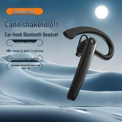 Wireless AIR5 Business Bluetooth Headset with Extra Long Battery and Clear Call, Over-Ear/In-Ear Design
