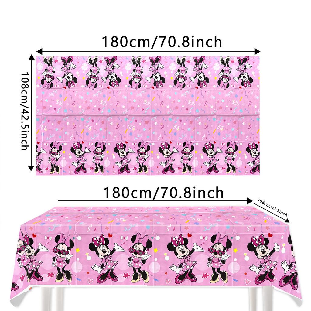 Stitch Tablecloth Party With Waterresistant Material For Kids Decor Birthday