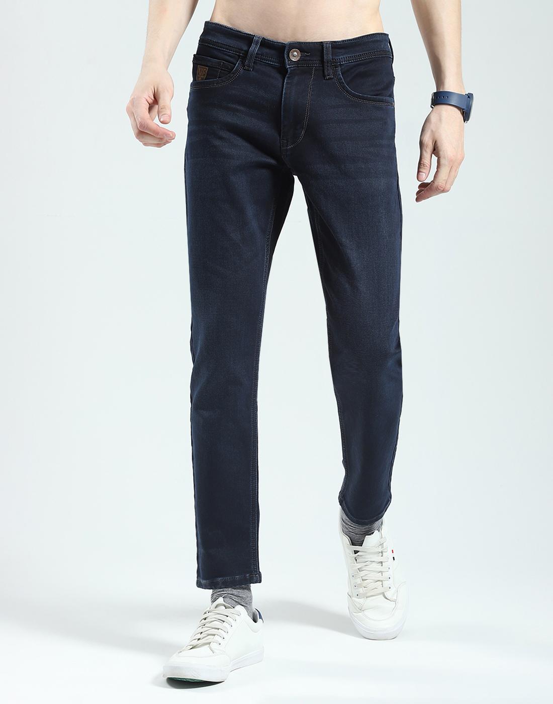 

Monte Carlo Men s Regular Fit Mid Rise Jeans 32 синий