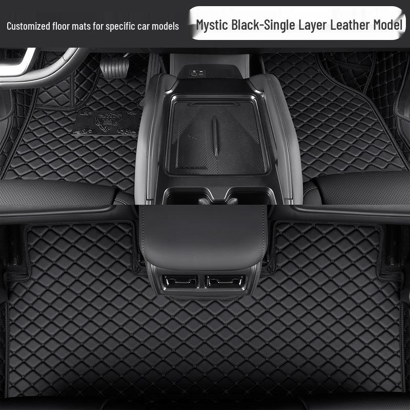 Fengyun X3/X3L Leather Floor Mats 2025 - Five-Seater Car Interior Carpet Accessories
