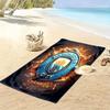 MCFC Print Beach Towel, Large Soft Quick Dry Towel for Beach Camping Swimming
