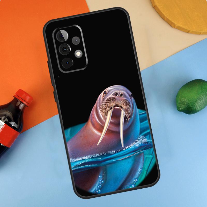 

Милый морж для Samsung Galaxy A54 A34 A14 A21S A51 A71 A12 A22 A52 A13 A53 A23 A33 A32 Чехол Samsung A54 5G