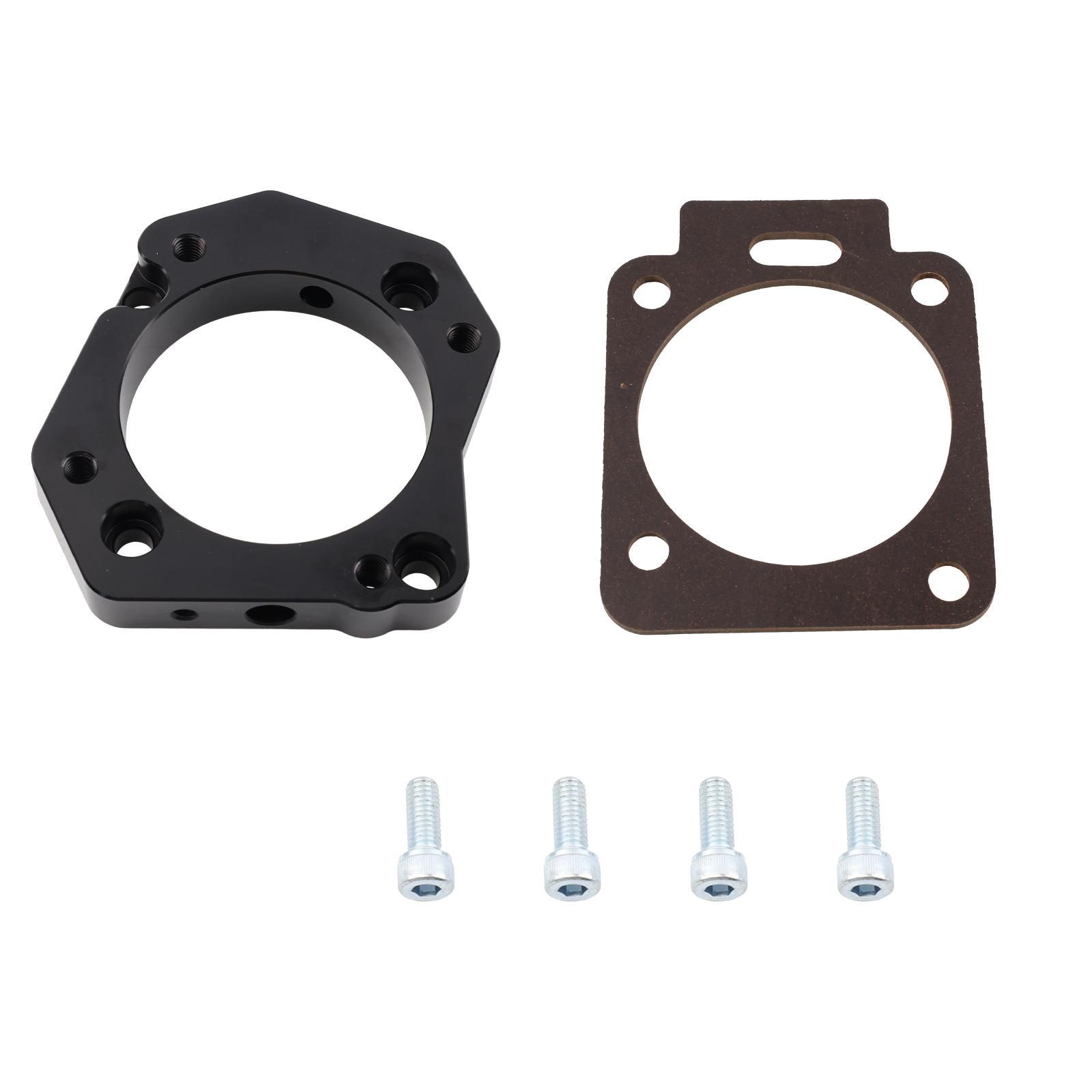 

For Honda Civic Si Acura RSX Throttle Body Adapter Kit 72mm RBC to PRB K Series K20 K24 BLACK billet
