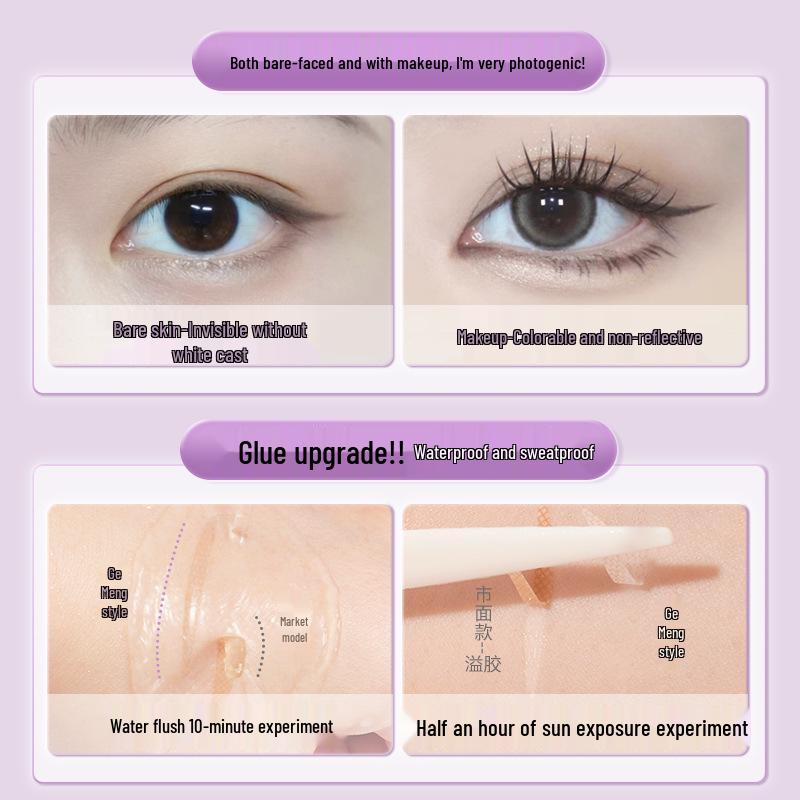 Manwan Xuange Double Eyelid Tape: Seamless, Natural, Long-Lasting Shaping for Big Eyes